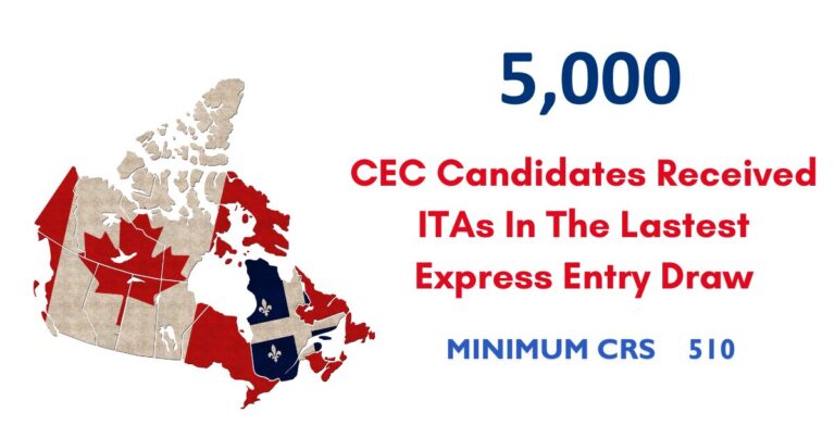 5,000 Canadian Experience Class Candidates