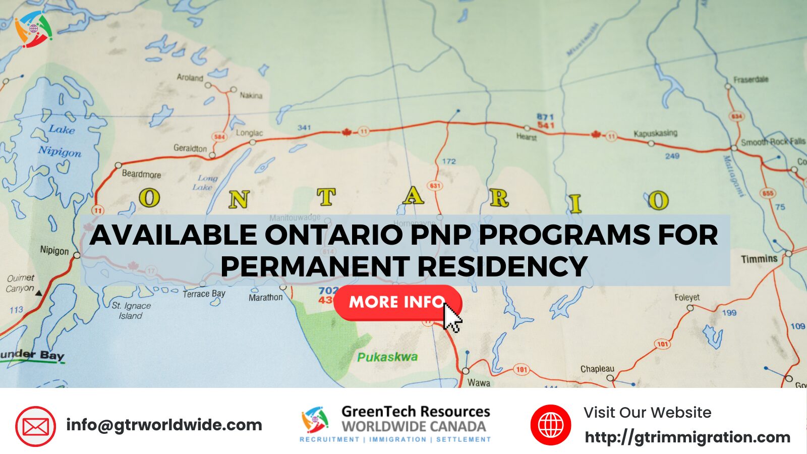 Available Ontario PNP Programs for Permanent Residency