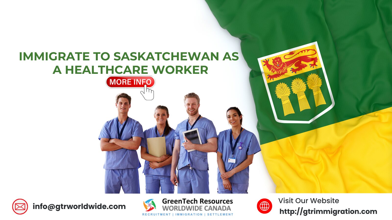 Immigrate to Saskatchewan as a Healthcare Worker