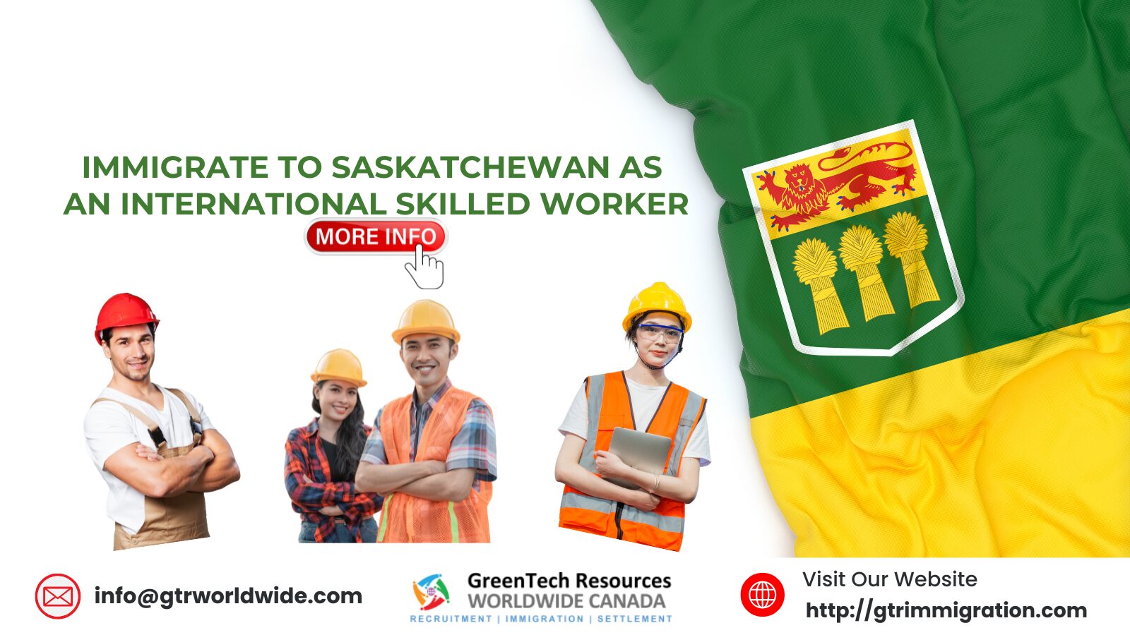 Immigrate to Saskatchewan as an International Skilled Worker: Employment Offer