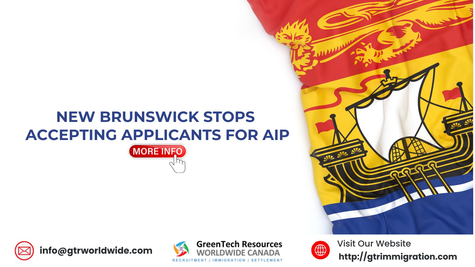 New Brunswick Stops Accepting Applicants for Atlantic Immigration Program