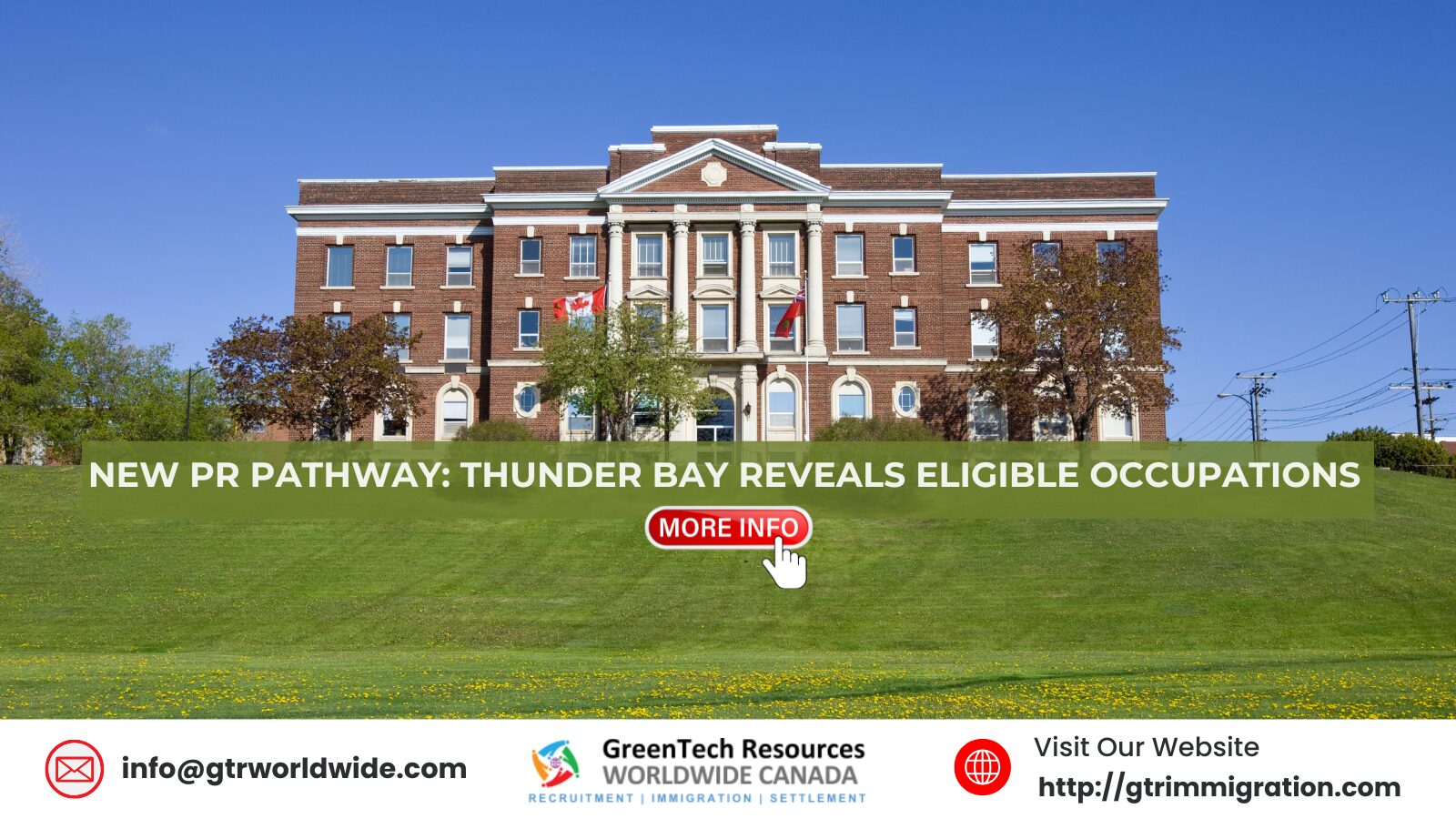 New PR Pathway: Thunder Bay Reveals Eligible Occupations