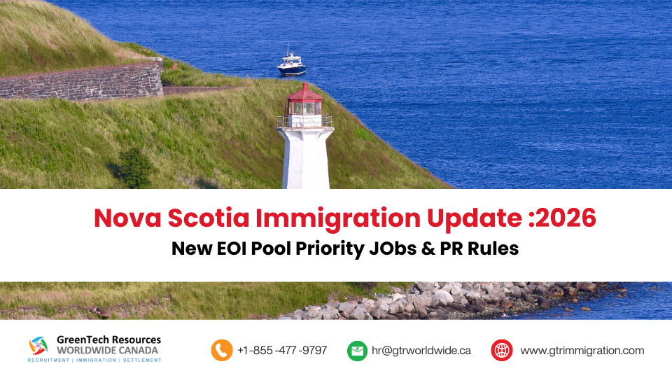 Nova Scotia Immigration Update 2026 – New EOI Pool, Priority Jobs & PR Rules