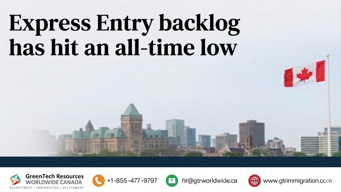 IRCC’s latest update reveals Express Entry application backlog at all-time low