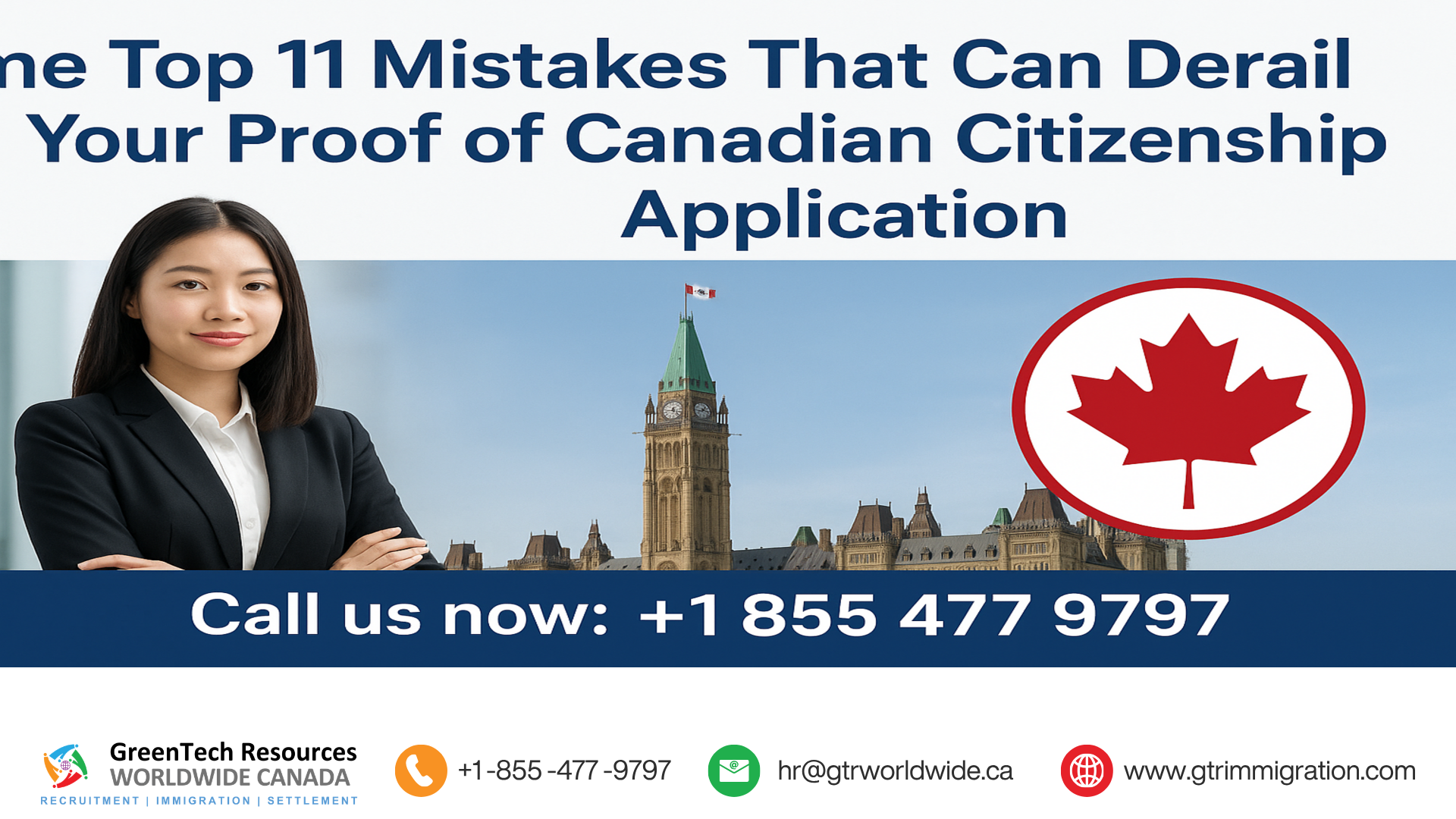 The top 11 mistakes that can derail a proof of Canadian citizenship application, according to a lawyer