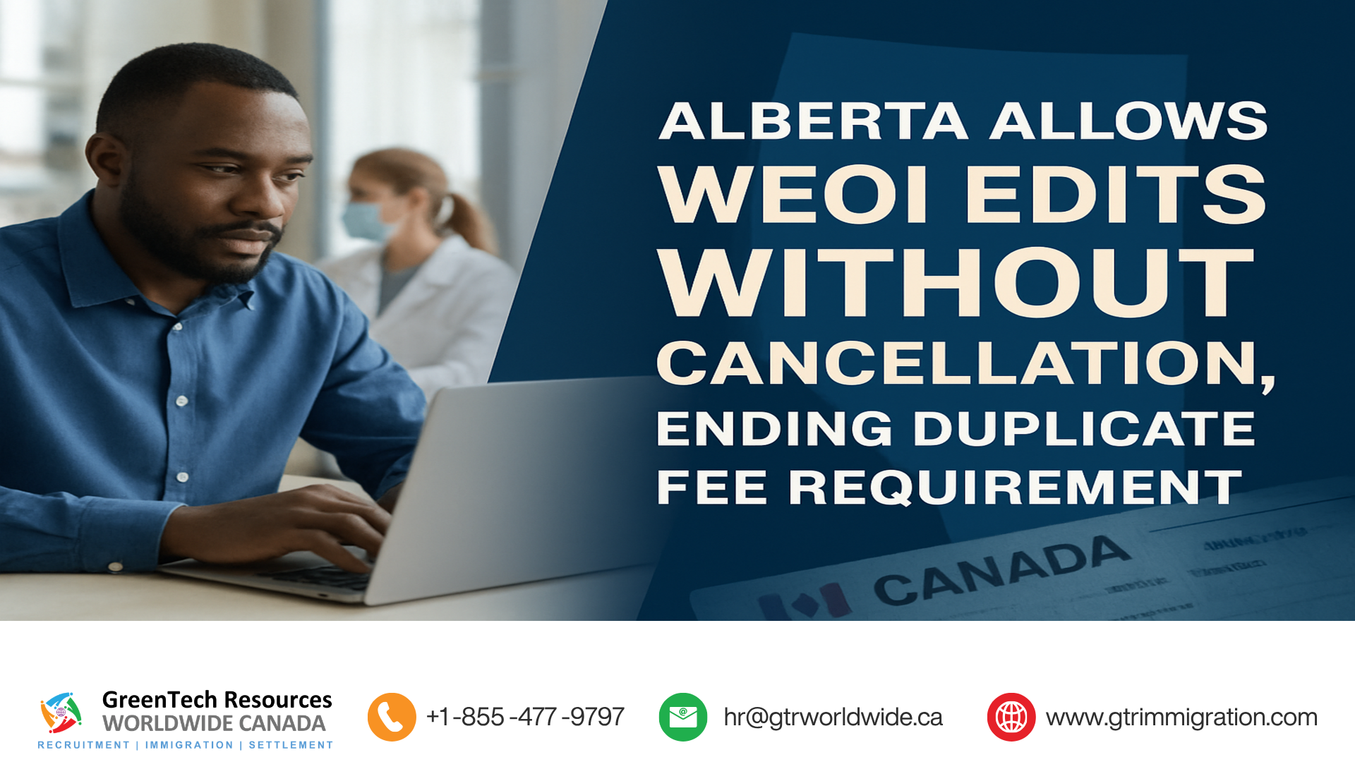 Alberta Allows WEOI Edits Without Cancellation, Ending Duplicate Fee Requirement