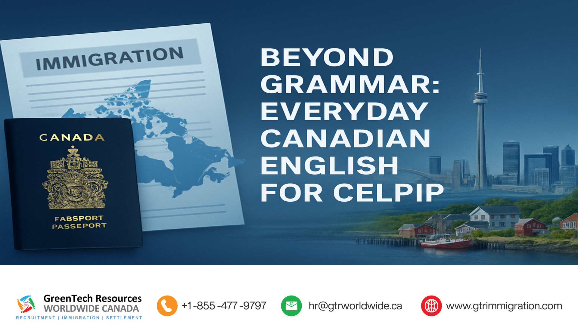 Beyond Grammar: Everyday Canadian English for CELPIP