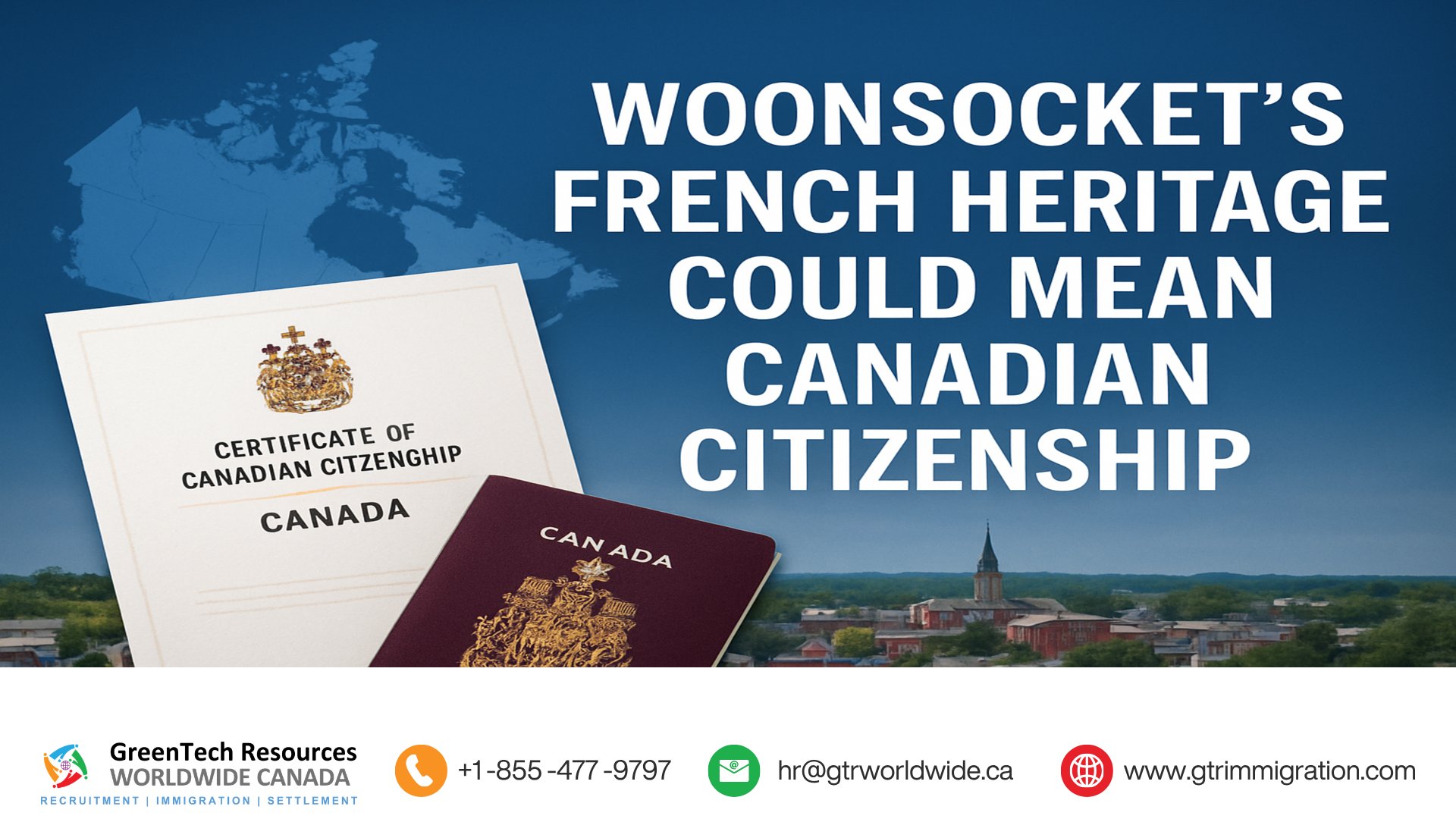 Woonsocket’s French Heritage Could Mean Canadian Citizenship