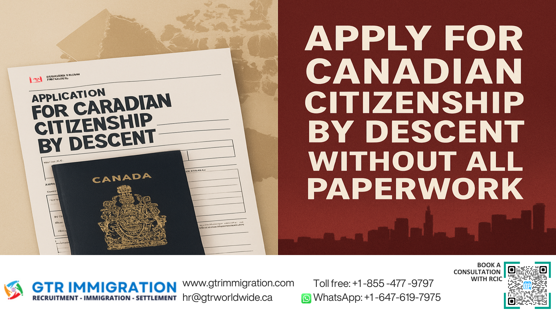 Apply for Canadian citizenship by descent without all paperwork