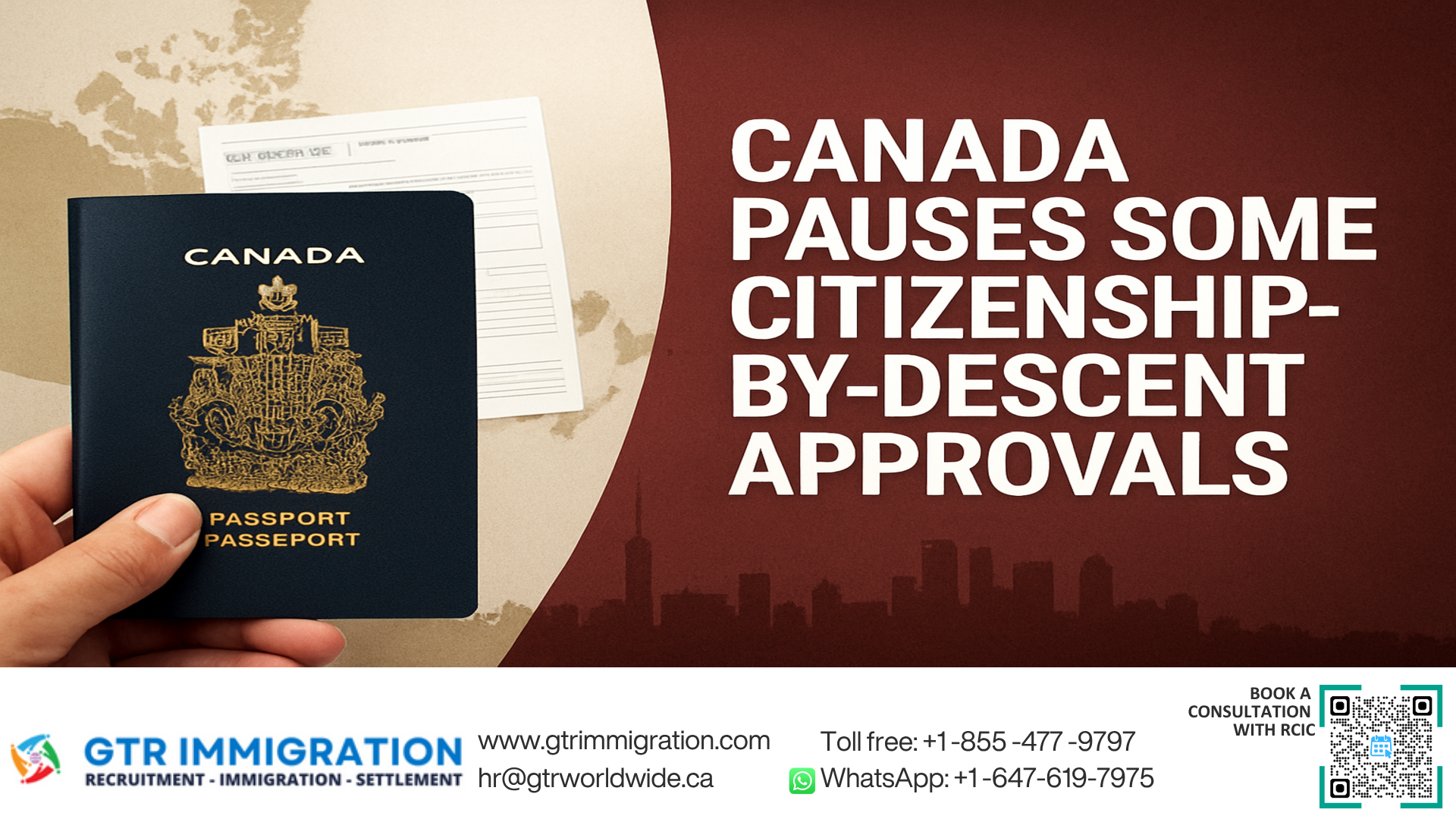 Canada pauses some citizenship-by-descent approvals