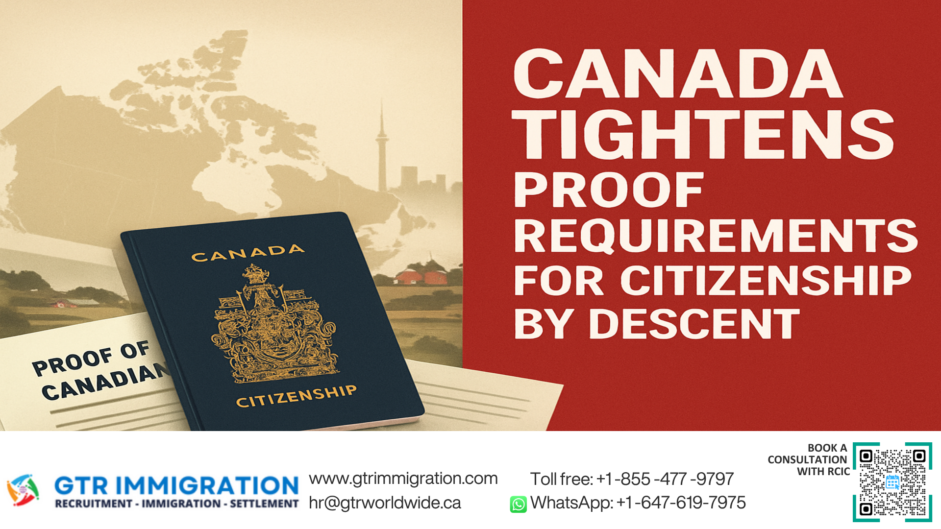 Canada tightens proof requirements for citizenship by descent