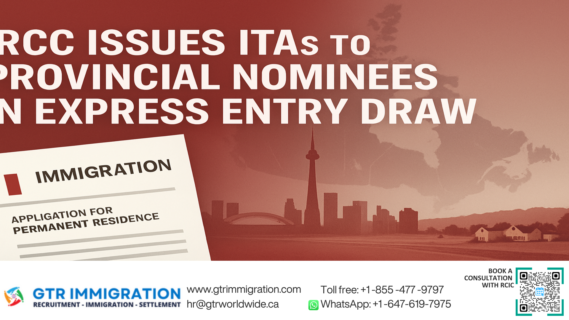IRCC Issues ITAs to Provincial Nominees in Express Entry Draw