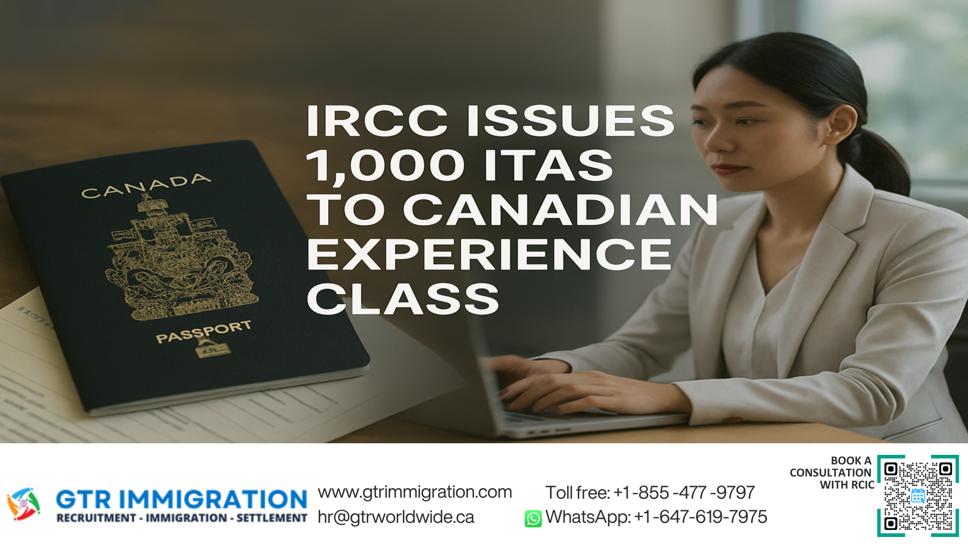 IRCC issues 1,000 ITAs to Canadian Experience Class