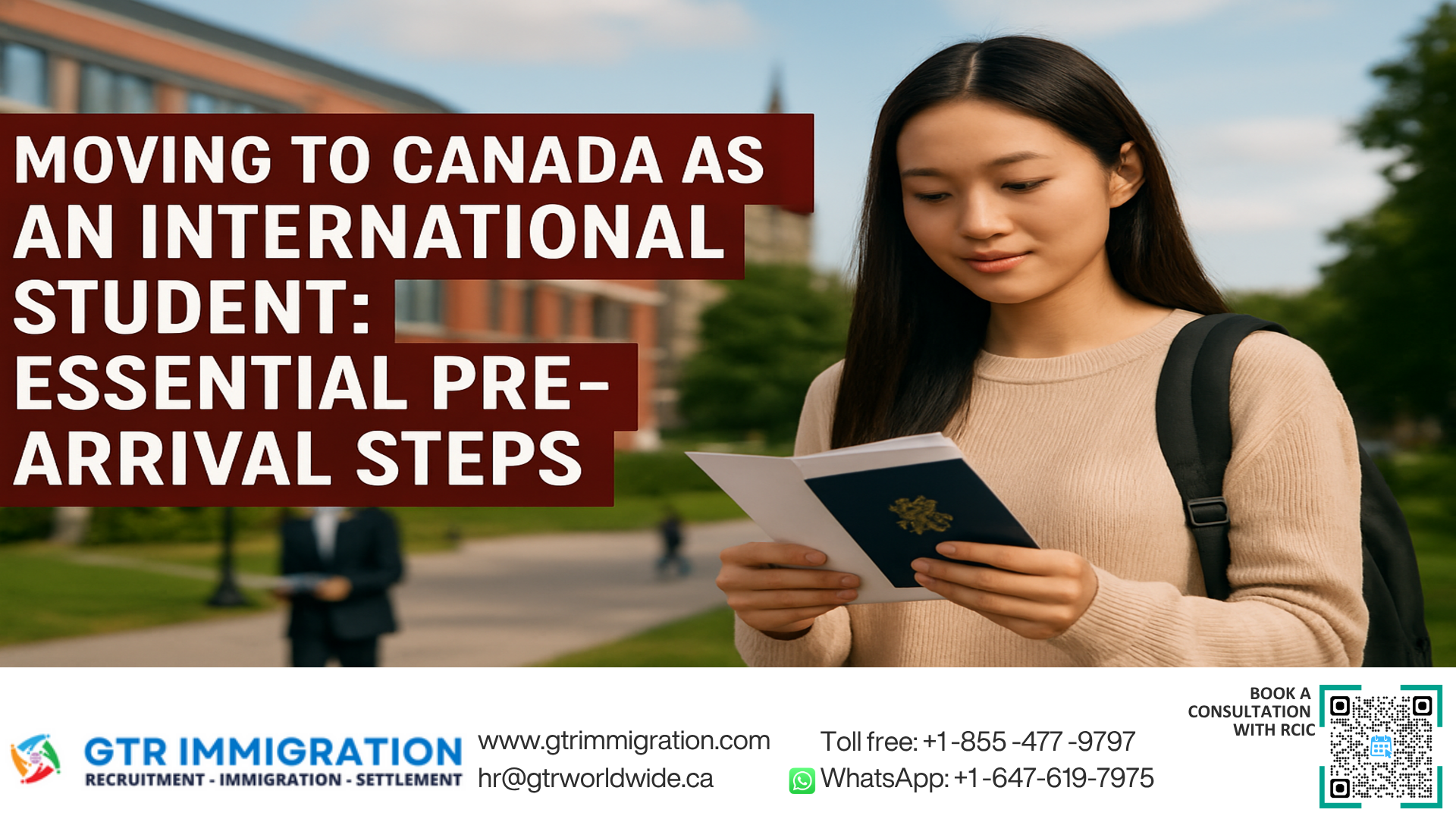 Moving to Canada as an International Student: Essential Pre-Arrival Steps