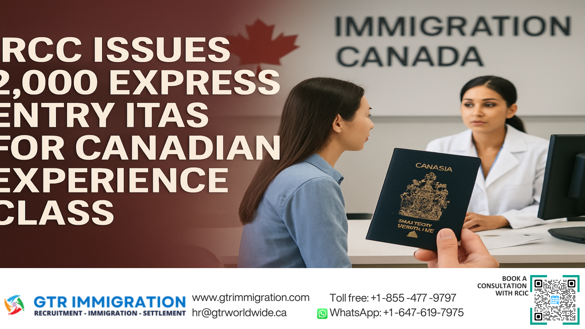IRCC Issues 2,000 Express Entry ITAs for Canadian Experience Class