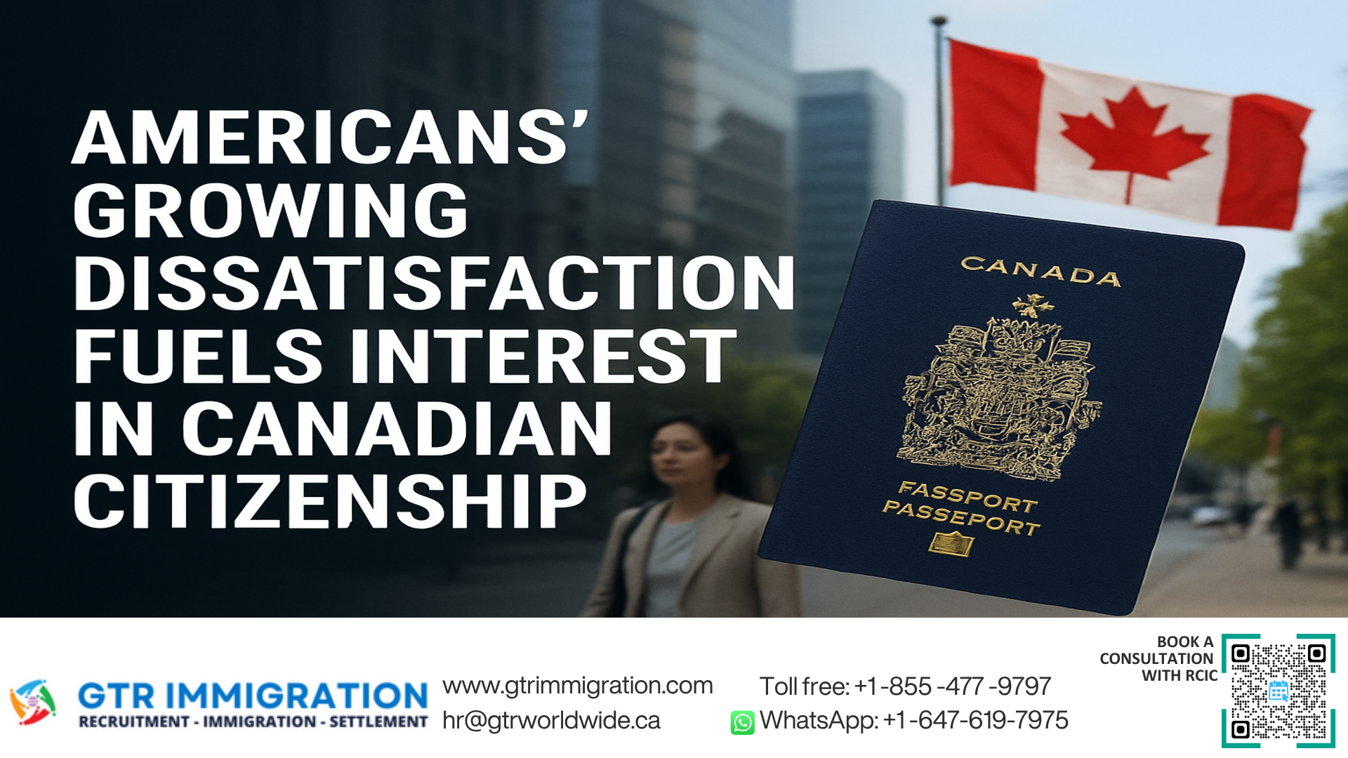 Americans’ Growing Dissatisfaction Fuels Interest in Canadian Citizenship
