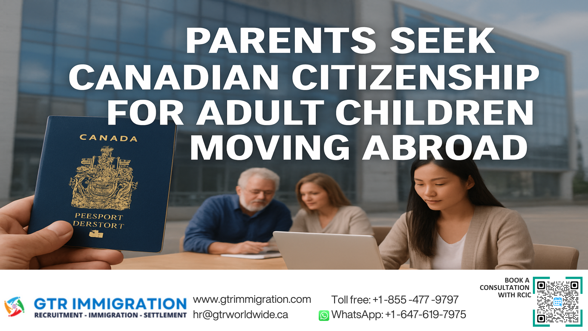 Parents Seek Canadian Citizenship for Adult Children Moving Abroad