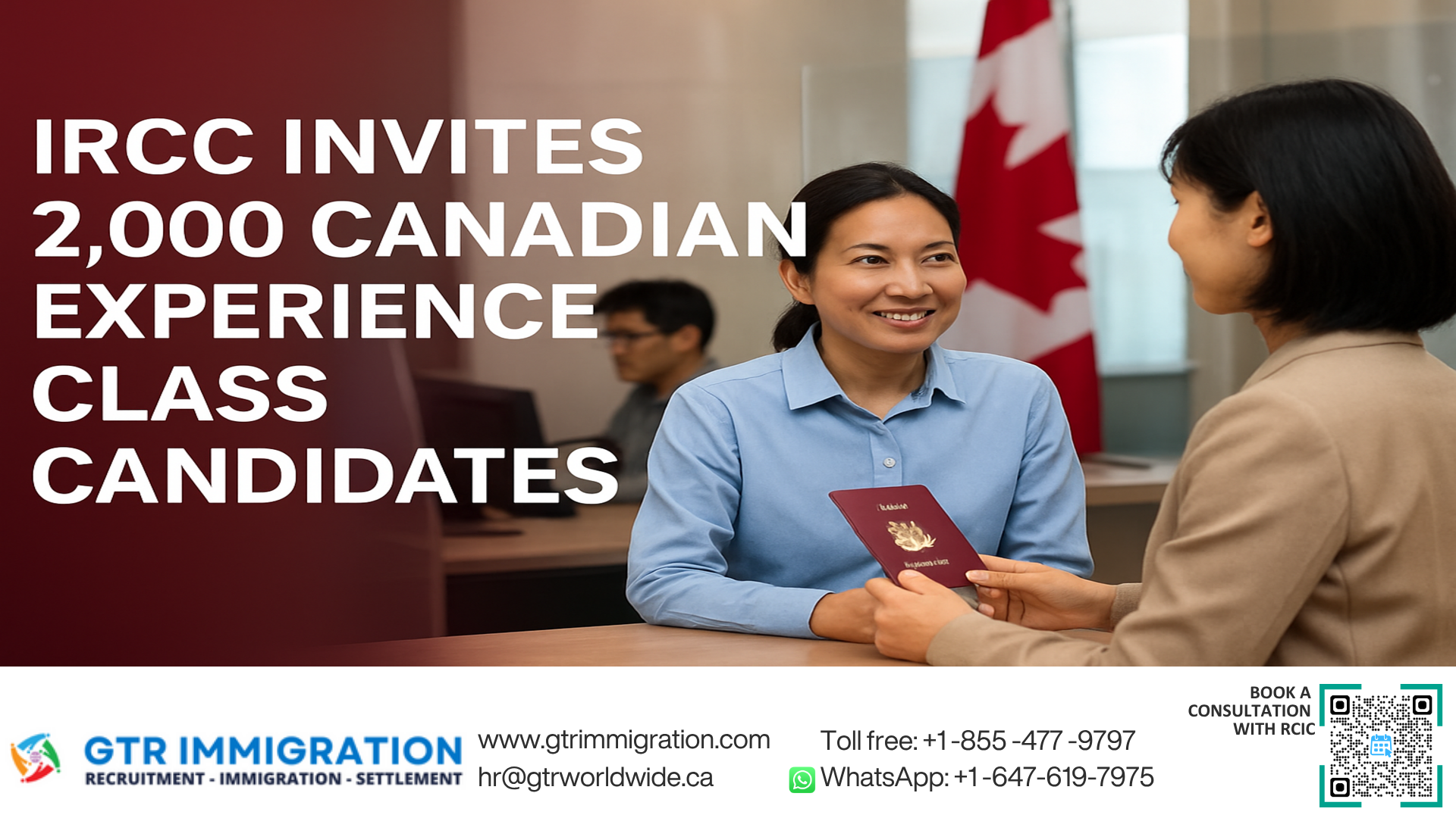 IRCC Invites 2,000 Canadian Experience Class Candidates