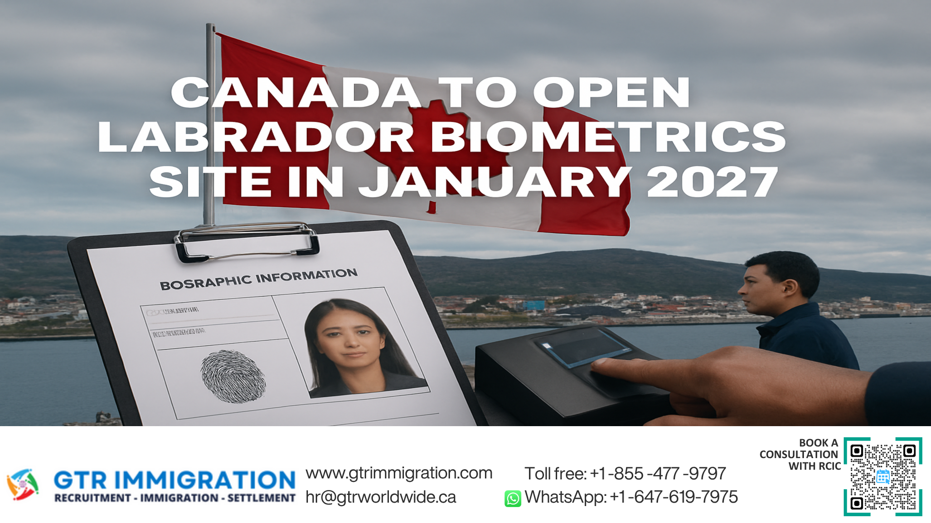 Canada to Open Labrador Biometrics Site in January 2027