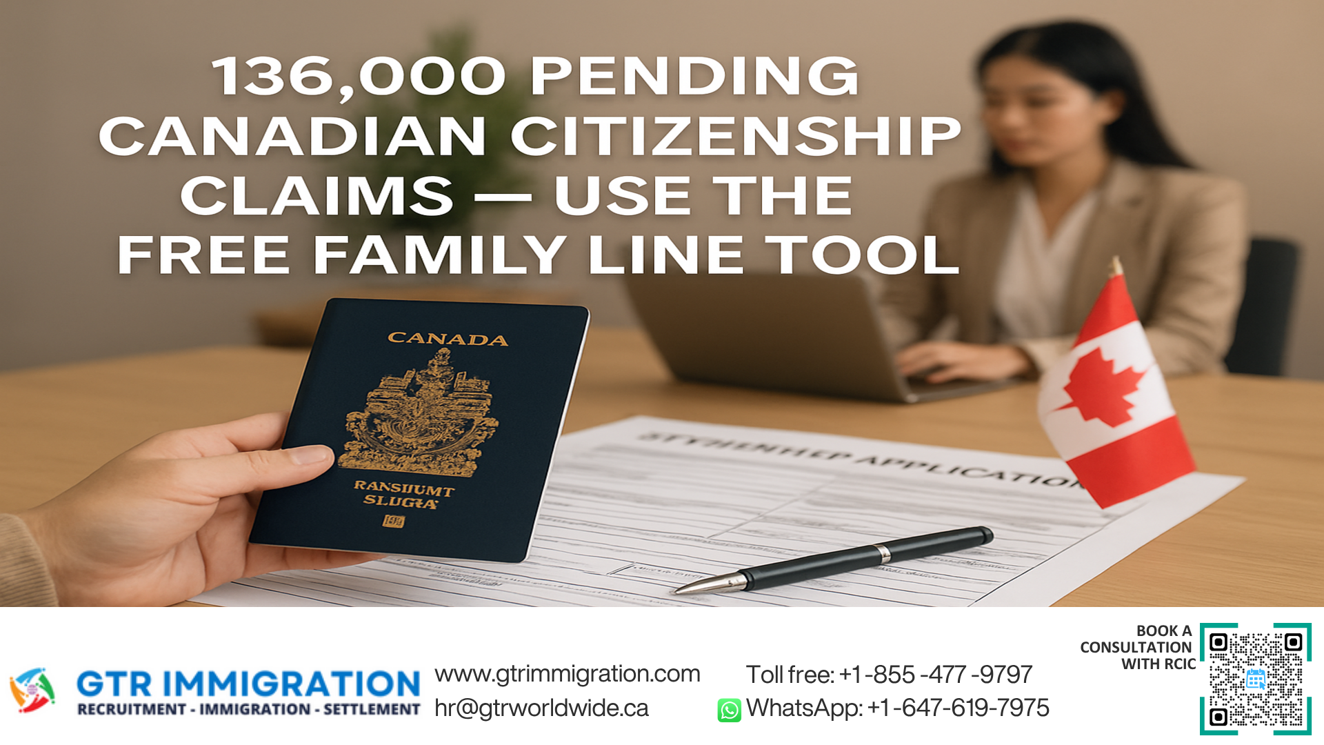 136,000 Pending Canadian Citizenship Claims — Use the Free Family Line Tool